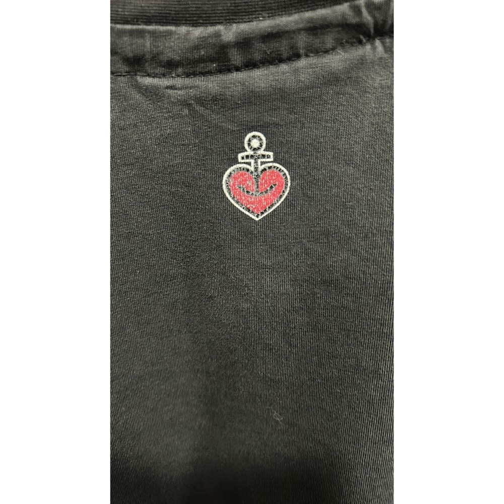 Astra Beer Heart Anchor Graphic T-Shirt Black XL Hamburg Germany Streetwear - Picture 7 of 8